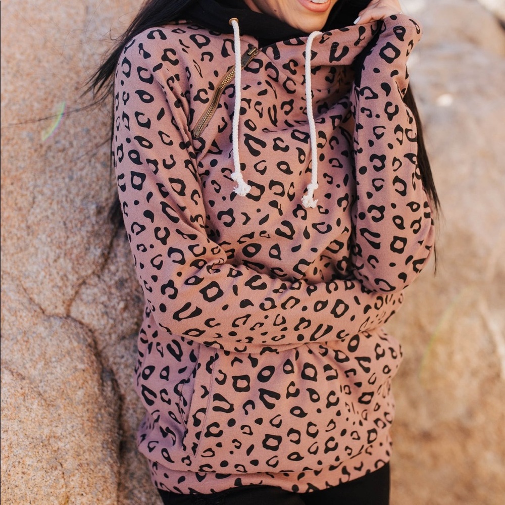 Ampersand Avenue Leopard Hoodie